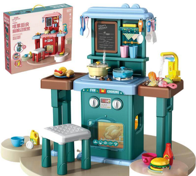SamMag Biz Happy Kitchen 2 in 1 Mist Spray Toy Set Green