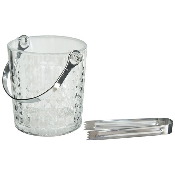 MC - Ice Bucket &amp; Tong - 900ml