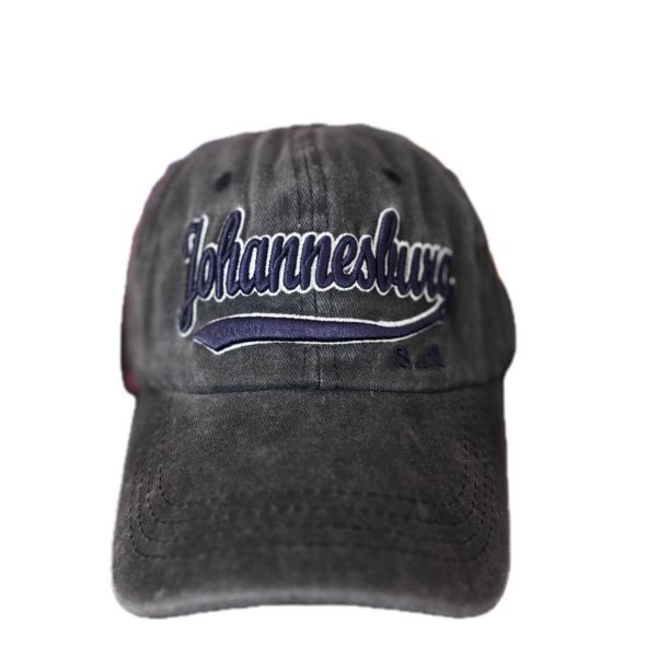 Johannesburg embroidered baseball cap