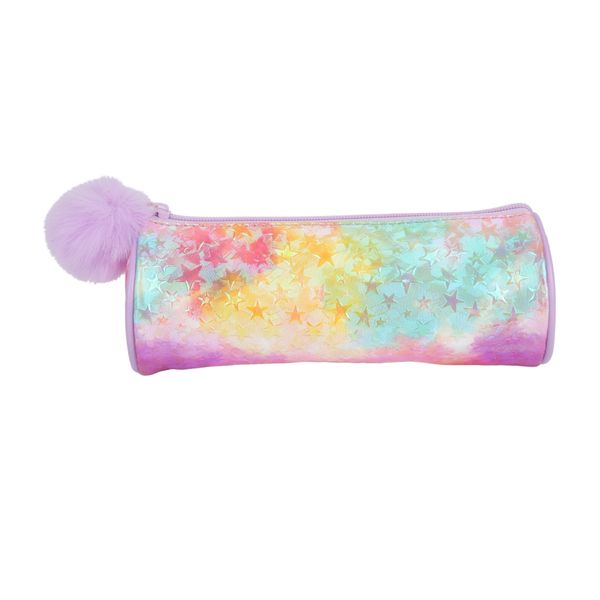 Colour Me - Pencil Bag - Bright Tie-Dyed Star Design (22cm)