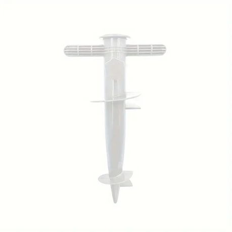 Durable Plastic Beach Umbrella Anchor - Secure Ground Stake for Sand, Soil Image