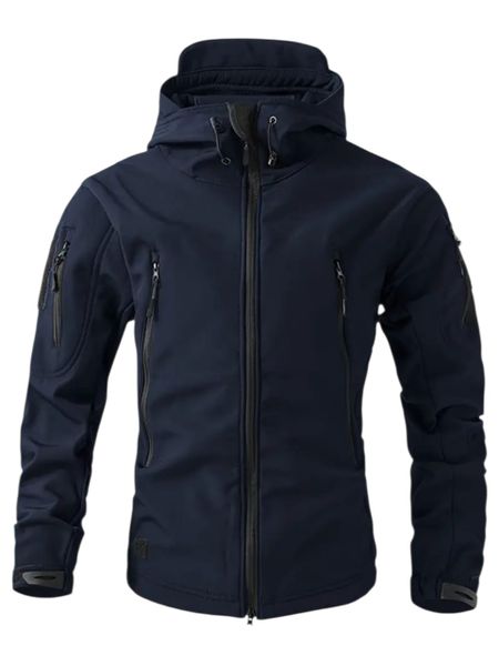 Softshell Tactical Jacket Blue