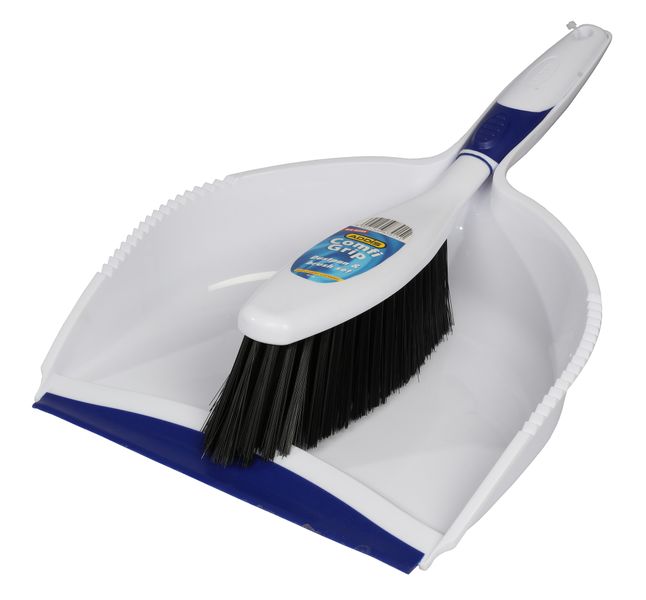 Addis - Comfy-Grip Dust Pan Set - White
