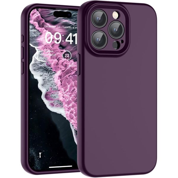 Compatible With IPhone 15 Pro Liquid Silicone Phone Case