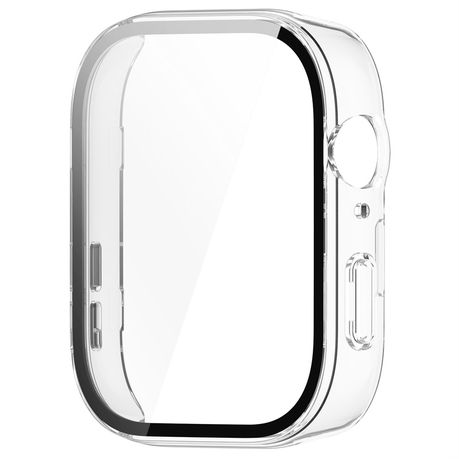 Hard PC Case & Glass compatible with Huawei Watch Fit 3 - Anti-Scratch Screen Protector - Transparent Image