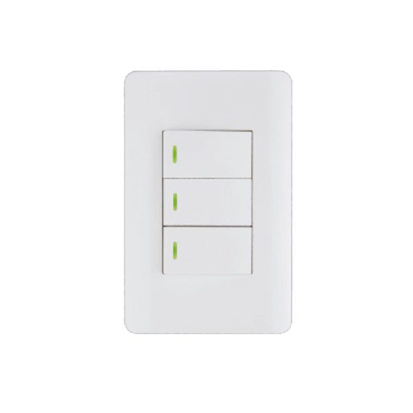 3 x Ausma 3 Lever Wall Switch A103-B