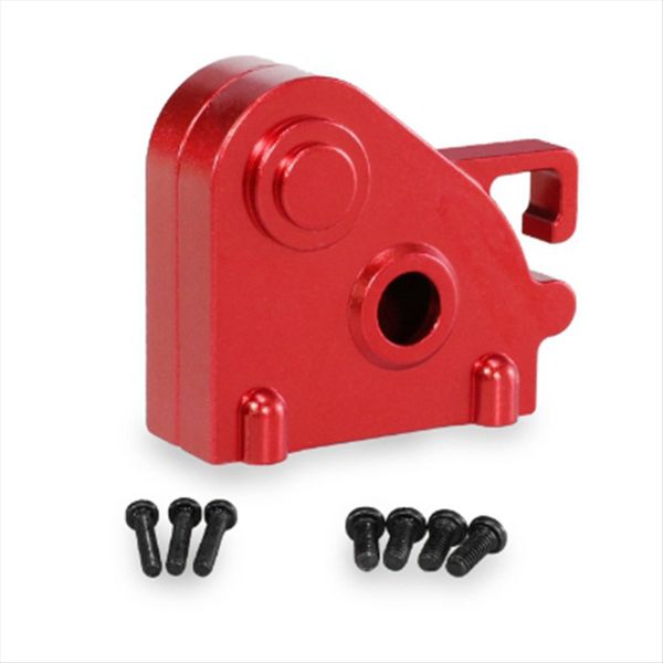 Aluminum Alloy Upgrade Center Gearbox Cover Spare Parts Red Gear Box