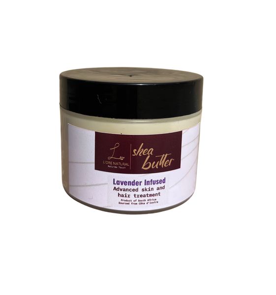 L'ore Natural- Shea Butter Lavendar Infused -125 ml