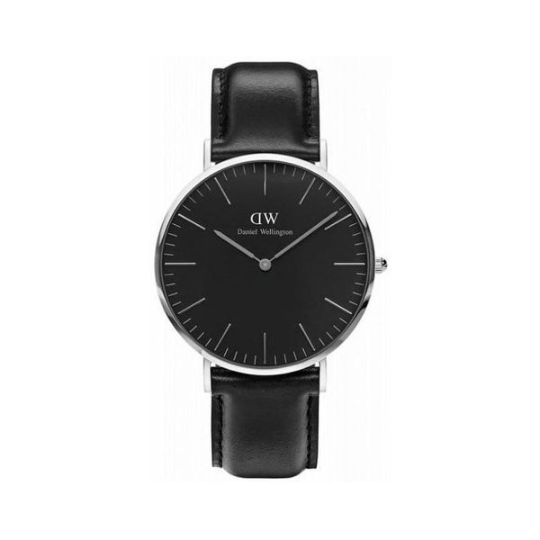 Daniel Wellington Classic Sheffield Silver Black 40MM