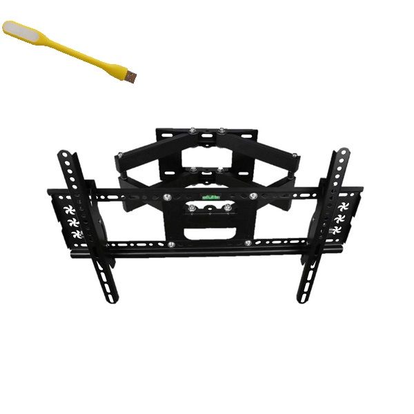 Easy Installation Full Motion 42 upto 70 TV Bracket + Mini Usb Light