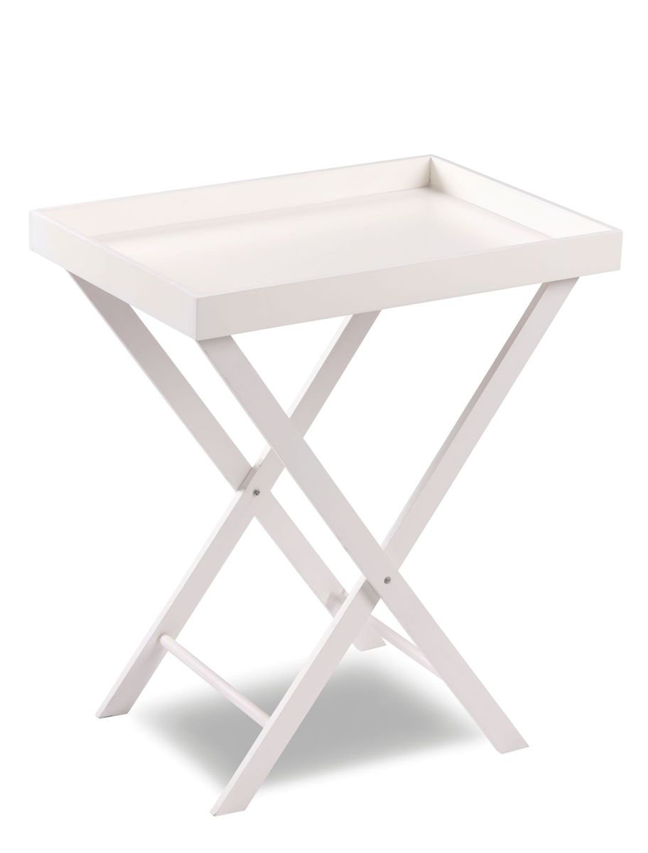 Foldable butlers tray rectangle side table shop today get it