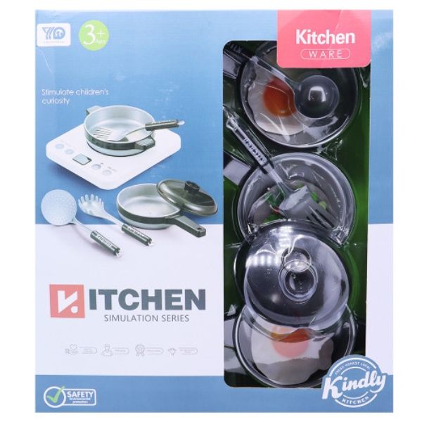 Kitchen Toy Pan Set Plastic 11 Piece