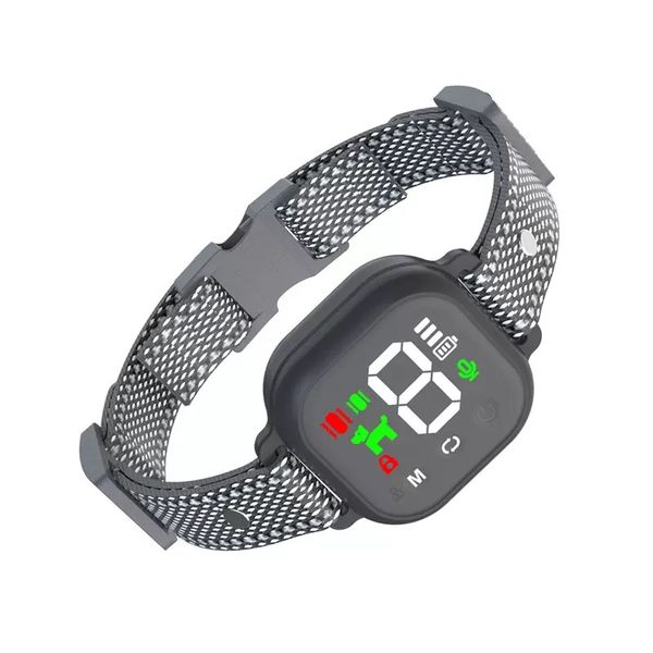 Color Screen Barker Collar, Vibrating Dog Training Collar, Automatic Barker