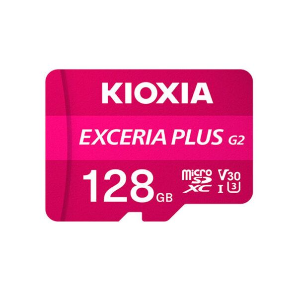 Kioxia EXCERIA PLUS G2 MicroSD Card + Adapter 128GB