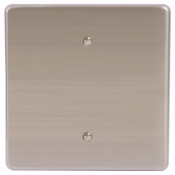 LESCO, 4x4 Blank Cover Stainlesss Steel
