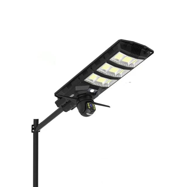 Outdoor Solar Street Light CCTV Camera 4G WIFI LED Motion Sensor Light