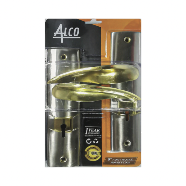 Alco Heavy Duty Fancy Handle Mortice Lockset F01891