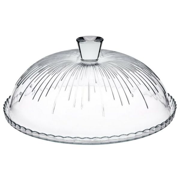 Cake Plate &amp; Dome Glass Patisserie 96873