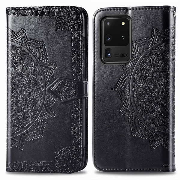 Leather Wallet Case Compatible With Samsung Galaxy Note 20 Ultra Flip Cover