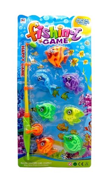 Magnetic Fishing Game With Bright Colour Fish