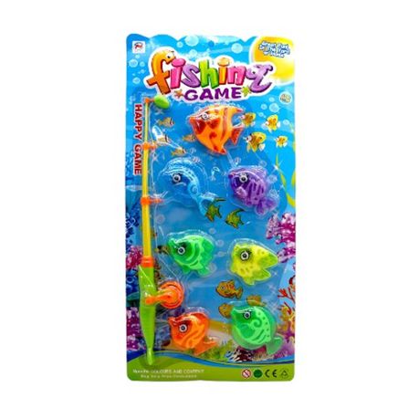 Magnetic Fishing Game With Bright Colour Fish