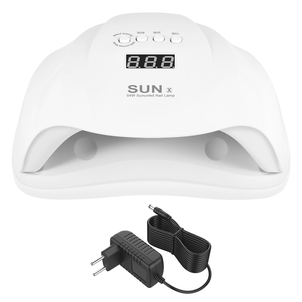 Sun x 54 W Nail Gel Dryer Machine Uv Led Lamp White Light Eu Plug