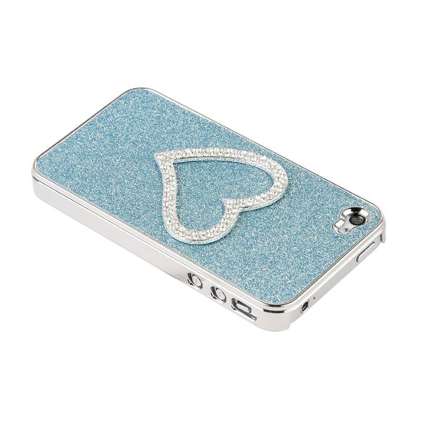 Light Blue Crystal Rhinestone Hard Case&amp;Stylus Compatible with Universal
