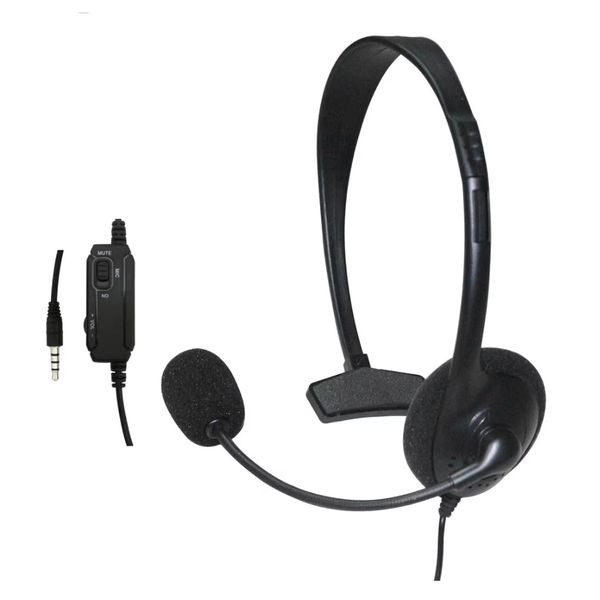Wired Gaming Headset for PlayStation 4 - With Built-in Microphone