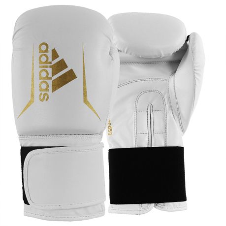 Adidas white boxing sales gloves