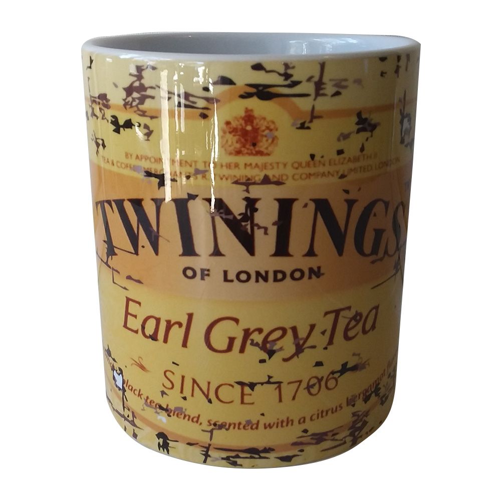 Vintage `Kitchen Tin` Coffee Mug - Twinings Earl Grey Tea