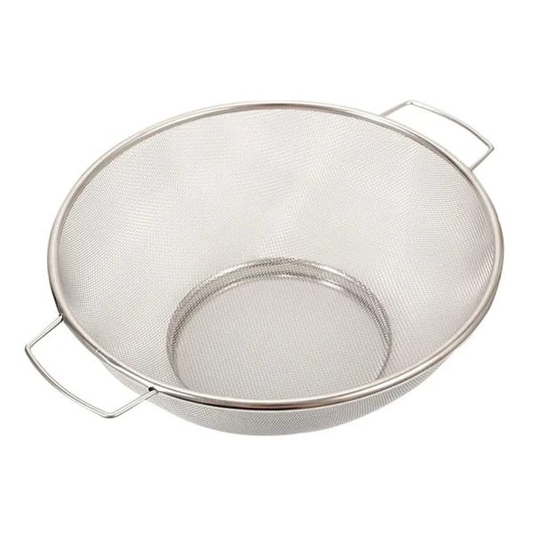 Stainless Steel Strainer Baskets with Handles For Washing Vegetables and Fruits