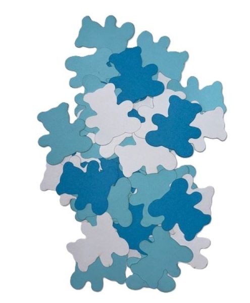 90 Piece Teddy Bear Confetti