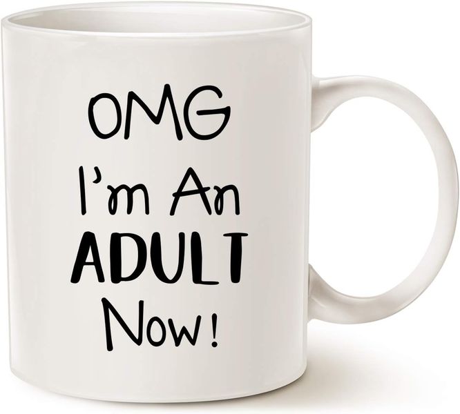 I'm an adult-Father's day-Valentines-Mother's day-Christmas Mug