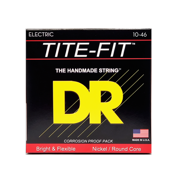 DR Tite Fit Electric Guitar Strings 10-46