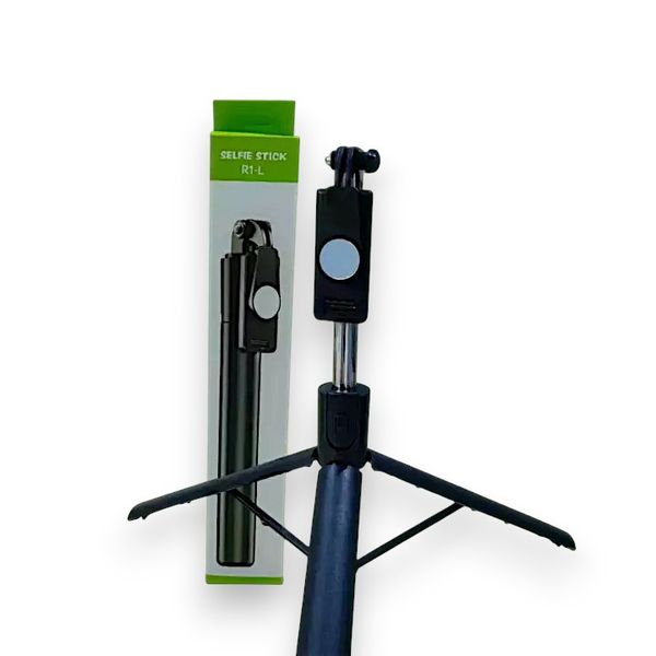 R1-L Extendable Selfie &amp; Tripod Stick with 360 Rotation &amp; bluetooth 1.7m