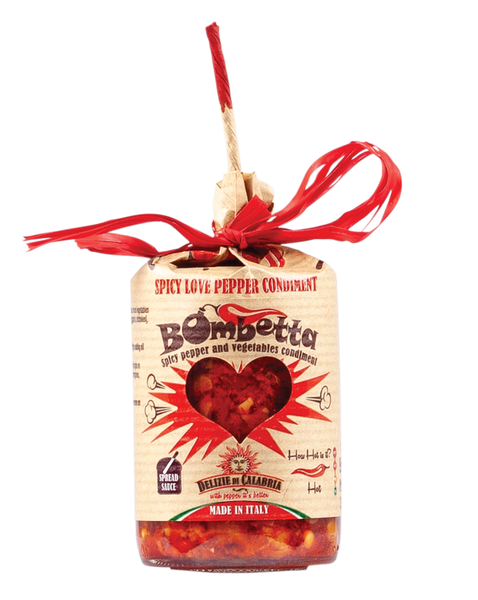 DELIZIE DI CALABRIA - Bombetta Extra Hot Calabrian Chilli &amp; Vegetable Sauce