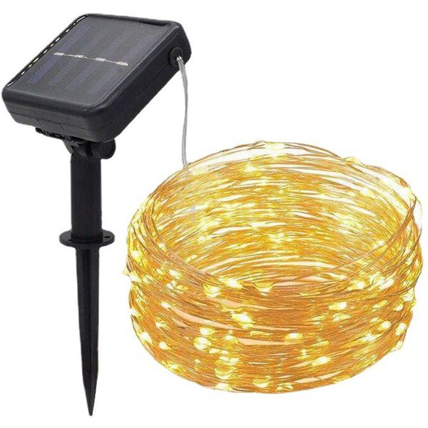 Outdoor Solar String Lights 32M 300 LED Solar Fairy Lights Outside