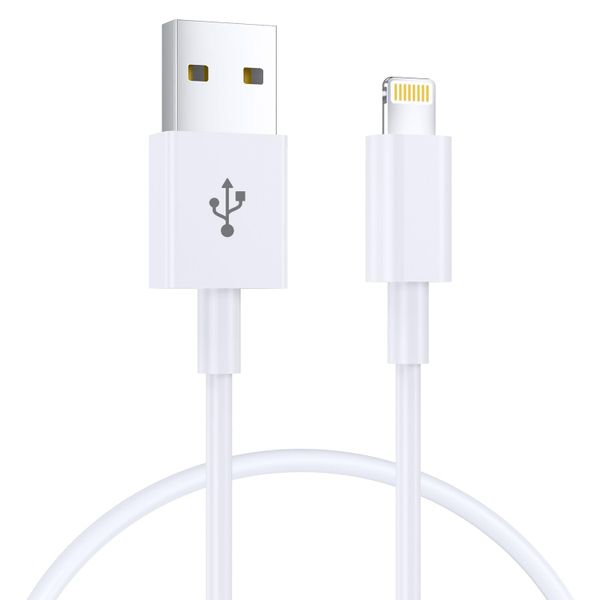 Compatible With iPhone Charger USB To Lightning 2.4A Fast Charge Data Cable-2m