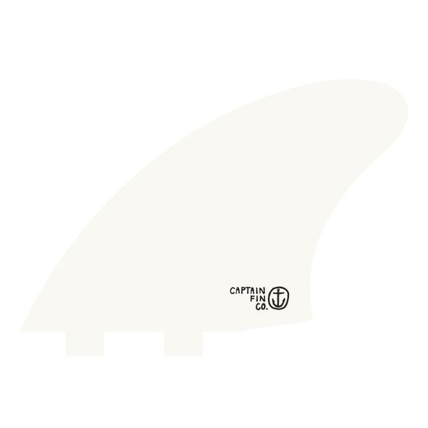 Captain Fin CF KEEL TT Fin White