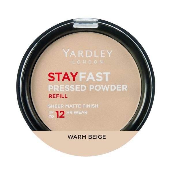 Yardley Stayfast Pressed Powder Refill Warm Beige