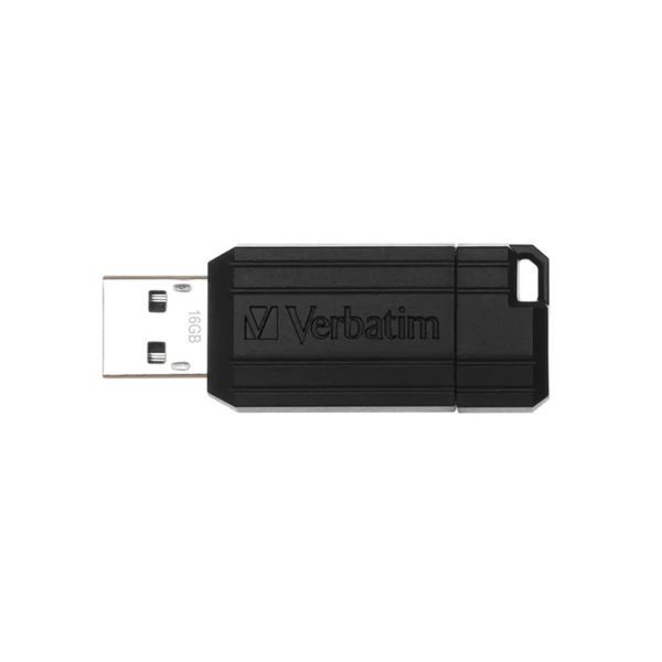 Verbatim Store &amp; Go 64GB USB 2.0 Flash Drive Pinstripe