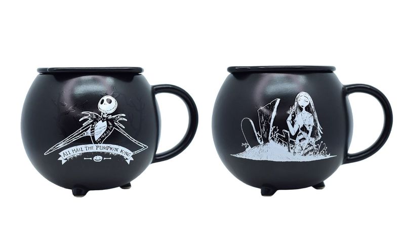 The Nightmare Before Christmas: Cauldron Mug Set - Jack Skellington &amp; Sally