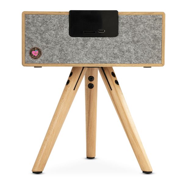 AV Love AVL S1 Wireless speaker With Wooden Table Stand Classic Style