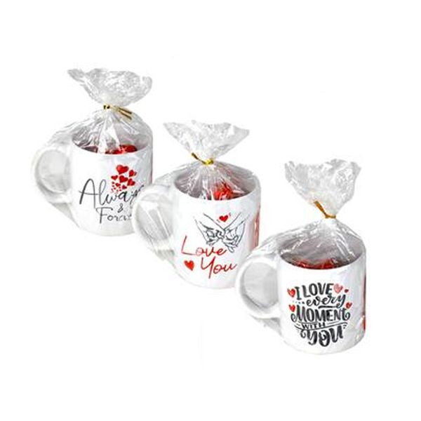 Love Mug With Chocolates (3-Pack)