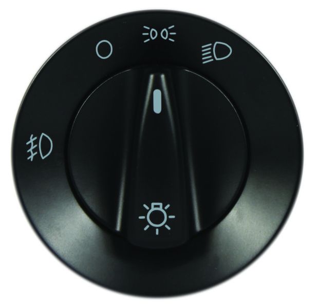 Replacement Headlamp Switch for VW Golf, Polo &amp; Jetta MK4 (2003 &amp; Newer)