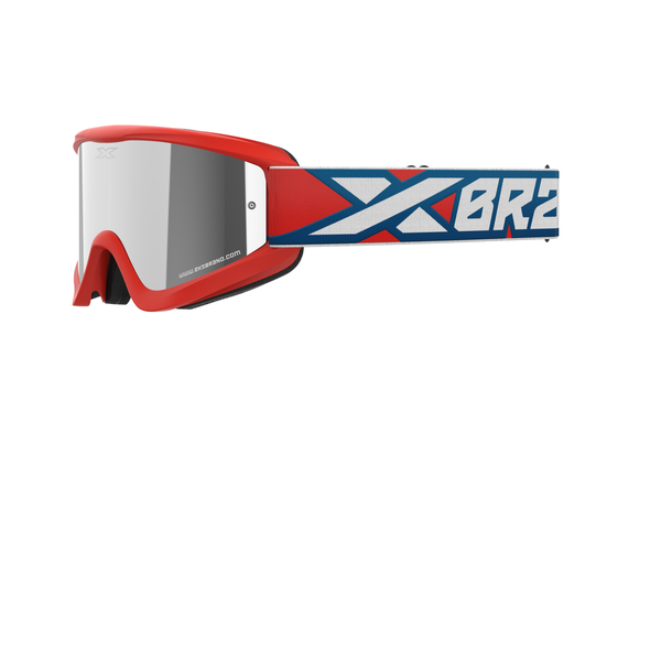 EKS Gox Flat Out Red/White/Blue Goggle