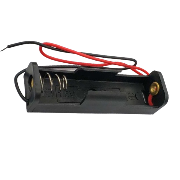 UM3X1WL - Battery Holder with Wire Leads for 1 x AA Battery