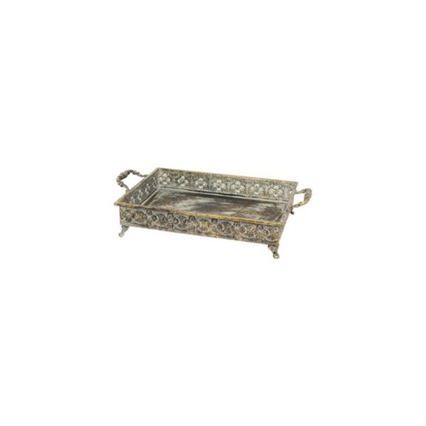MC - Square Tray with Legs /Handles