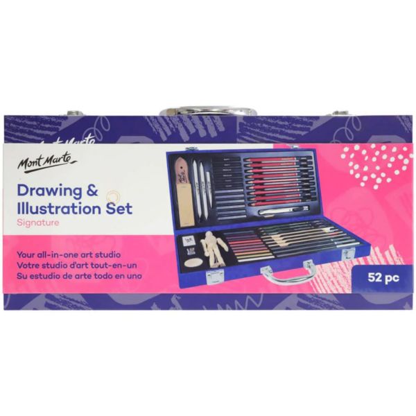 Mont Marte Drawing and Illustration Set-52pc