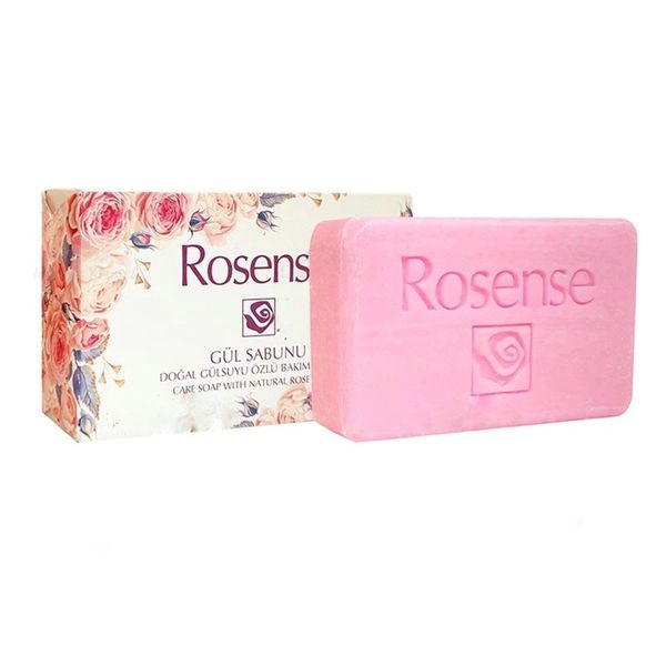Rosense Care Soap - With 100 % Natural Rose Water